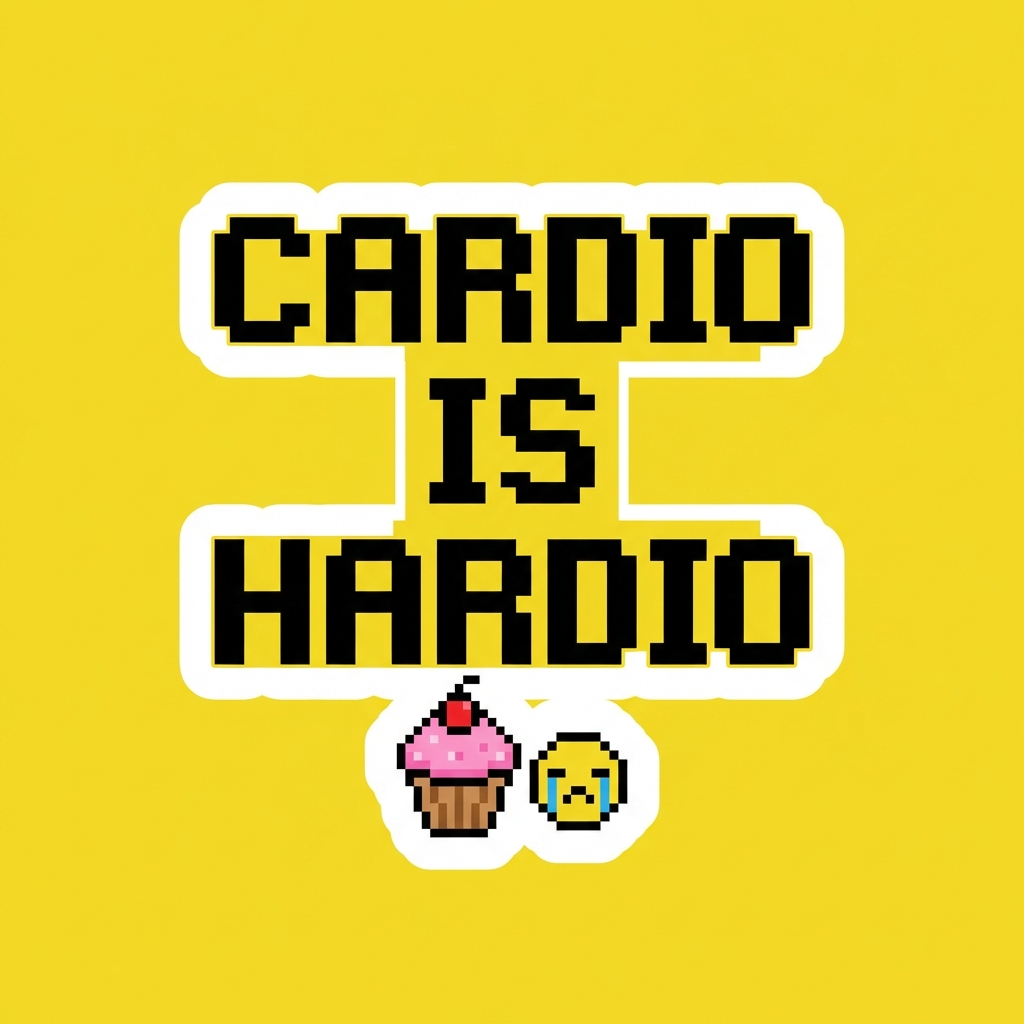 Cardio is hardio quote