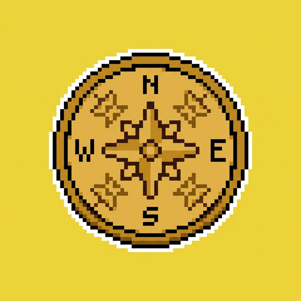 Arabic Navigation Compass