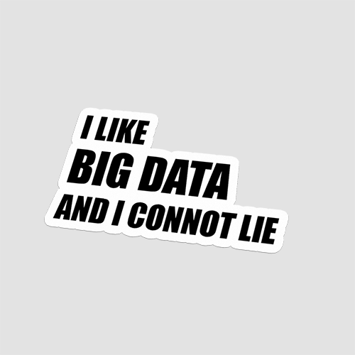 I Like Big Data And I Cannot Lie