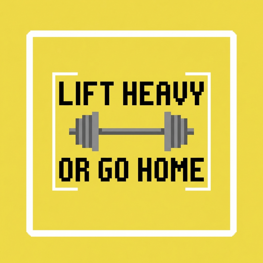 Lift heavy gym quote
