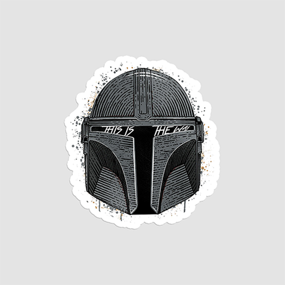 Mandalorian Helmet This Is The Way