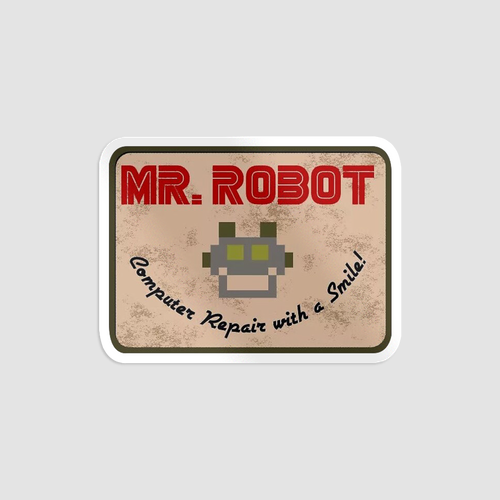 Mr Robot Logo Design