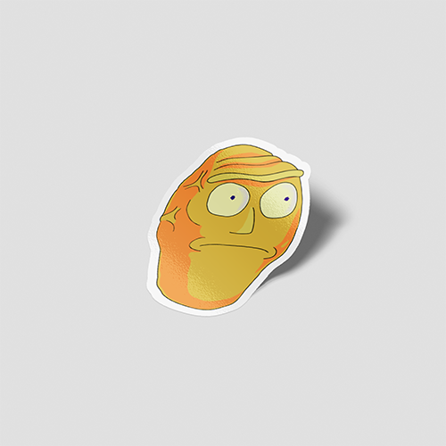 Rick And Morty Giant Head In Sky