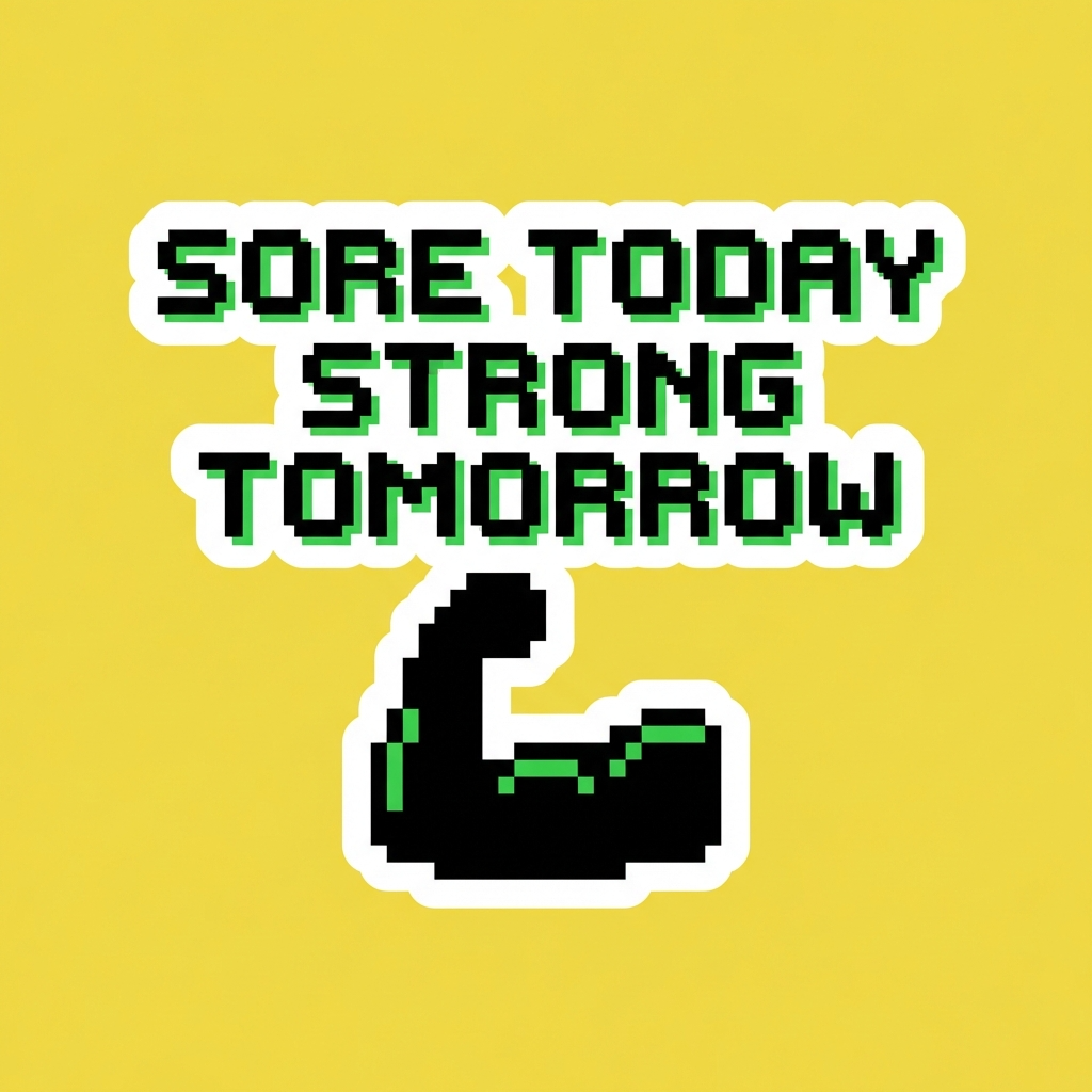 Sore today strong tomorrow quote