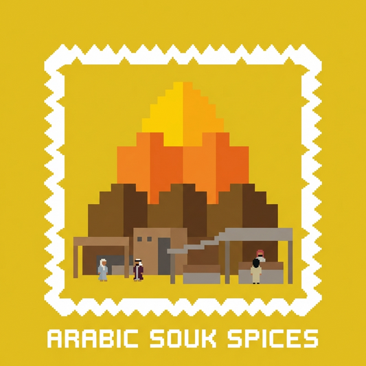 Spice Pile From Souk Market