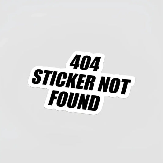 Sticker Not Found