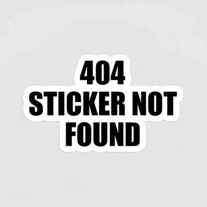 Sticker Not Found