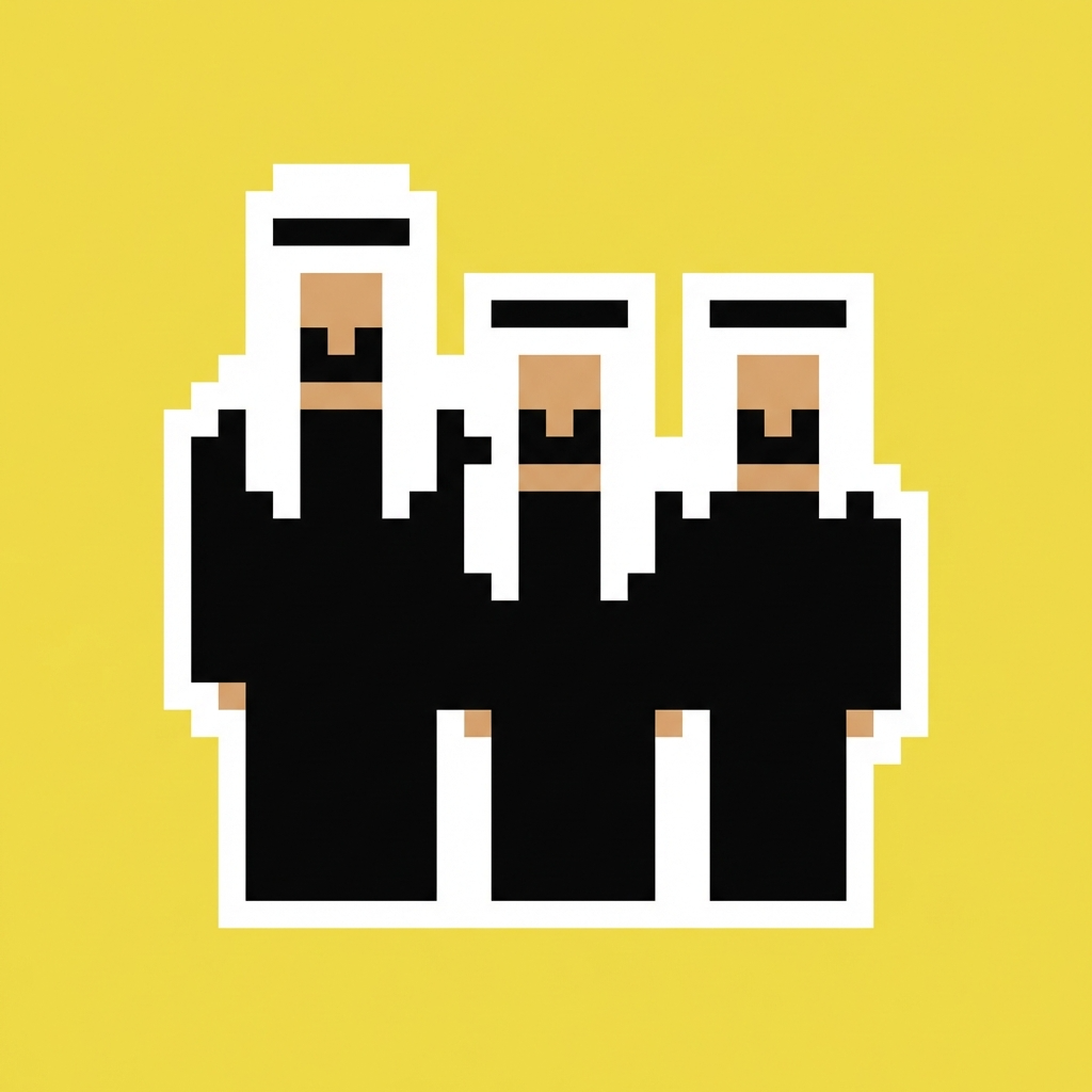 Three Founding Fathers Silhouettes