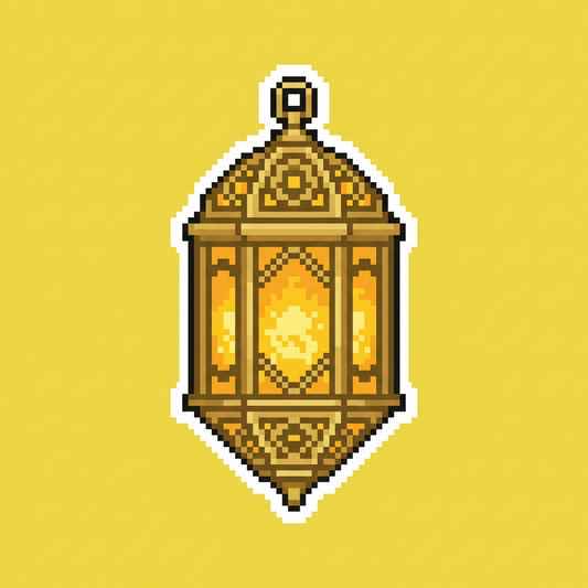 Traditional Arabic Lantern (Fanoos)